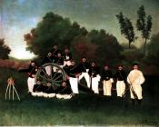 亨利 卢梭 : The Artillerymen